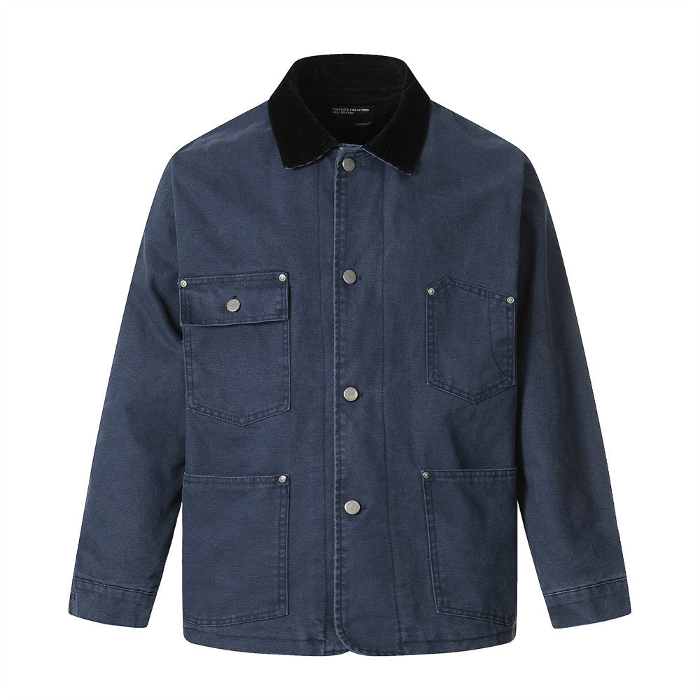 Multi pocket workwear jacket