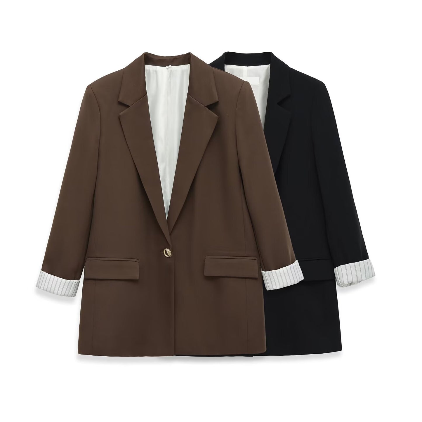 Collar shoulder suit jacket