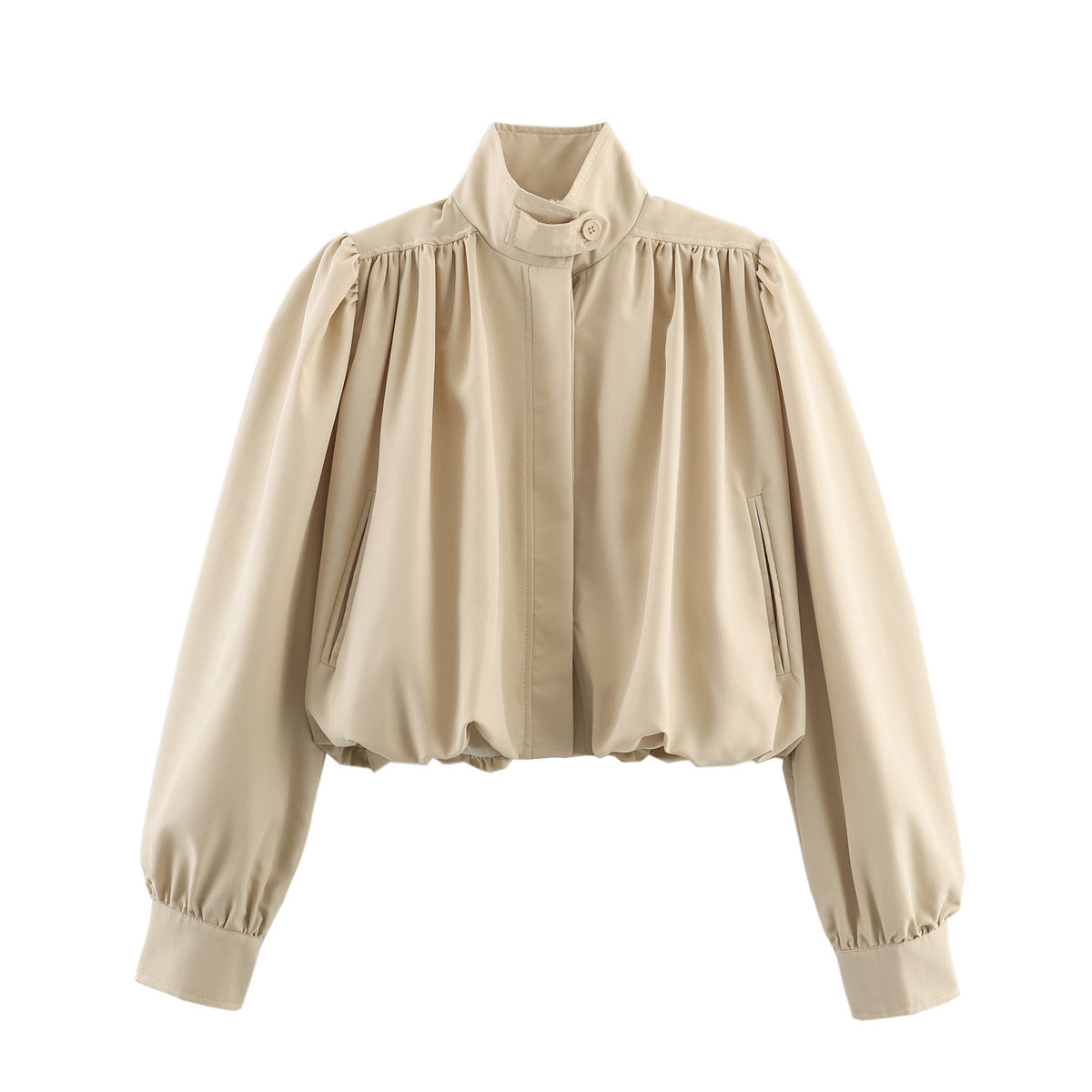 Pleated jacket