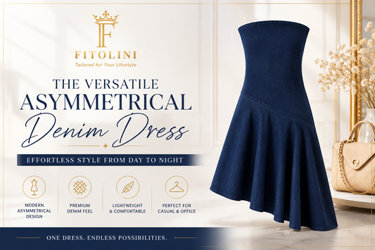 The Versatile Asymmetrical Denim Dress: Effortless Style for Every Occasion