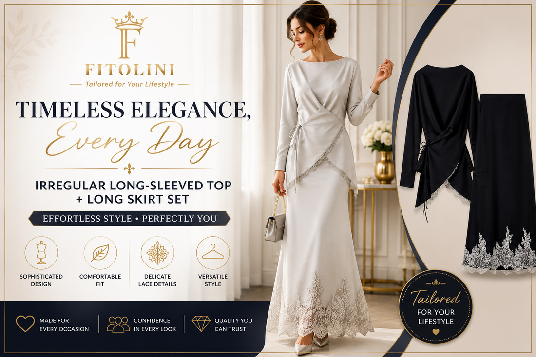 Elevate Your Everyday Style with a Sophisticated Two-Piece Skirt Set