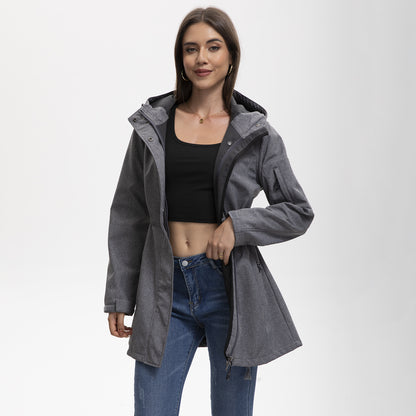 Hooded multi pocket jacket