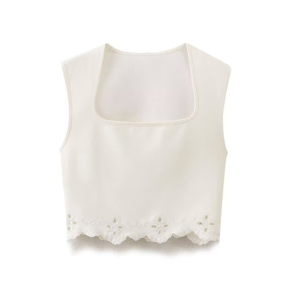 Fashion embroidered top+skirt set for women