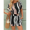 Black and white stripes