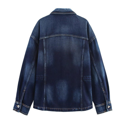 Versatile denim jacket for women