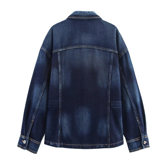 Versatile denim jacket for women