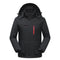 Men's black three zone fever