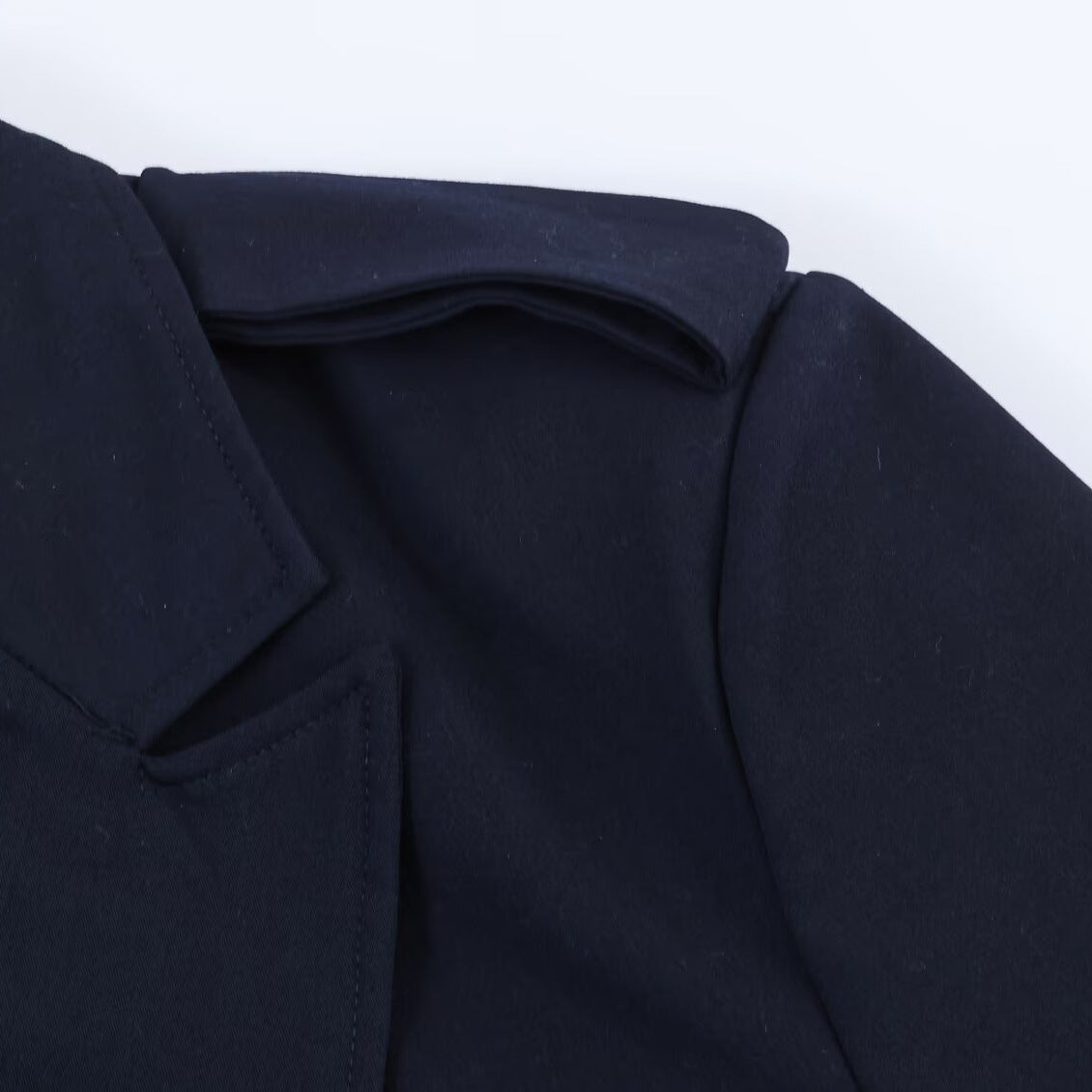 Commuting style oversized pocket loose suit jacket