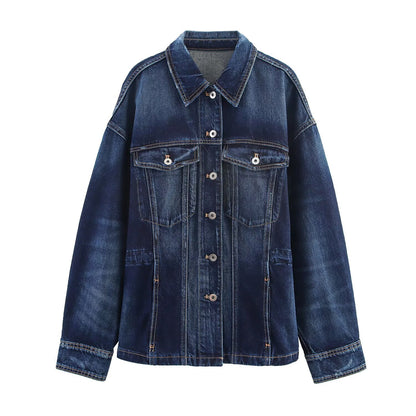 Versatile denim jacket for women