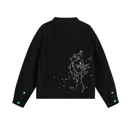 embroidered jacket