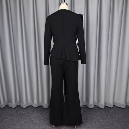 Long sleeved slim fit top set