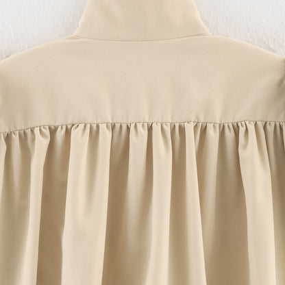 Pleated jacket
