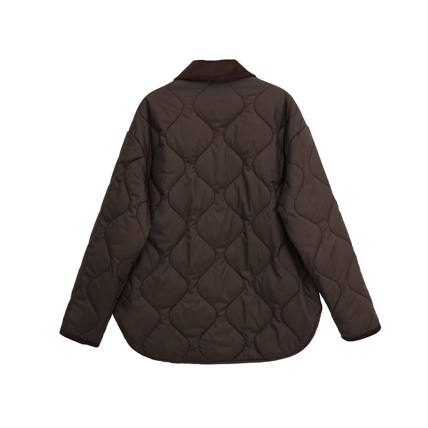 Casual large pocket lapel jacket