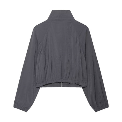 Hoodie style jacket+pants set