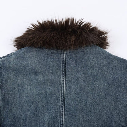 Cowboy pilot jacket jacket