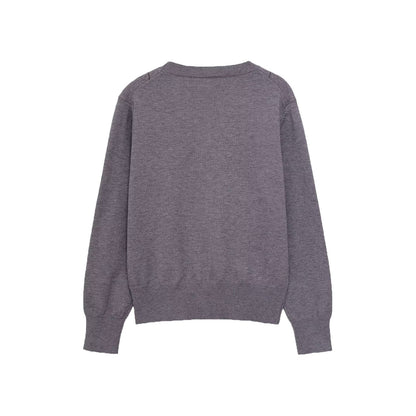 Casual diamond wool jacket
