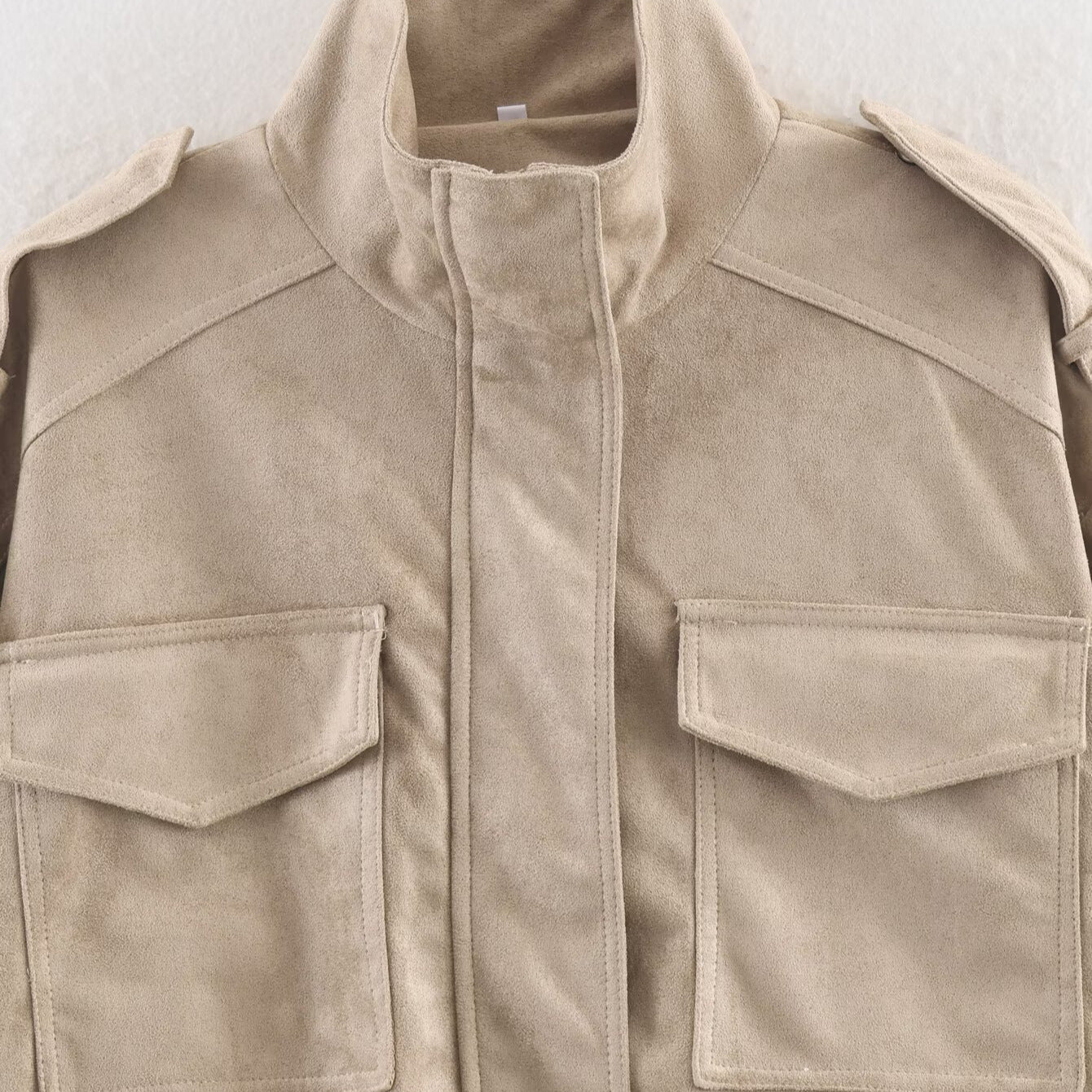 Pocket embellished jacket jacket