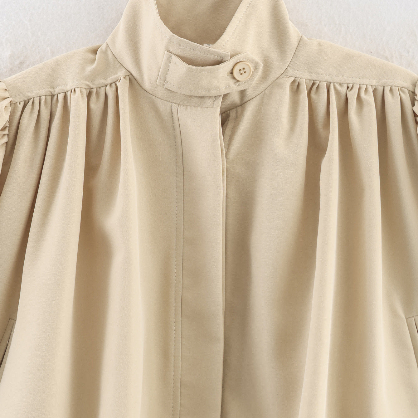 Pleated jacket