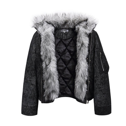 Cotton jacket with cotton jacket