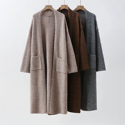Long loose cardigan jacket for women
