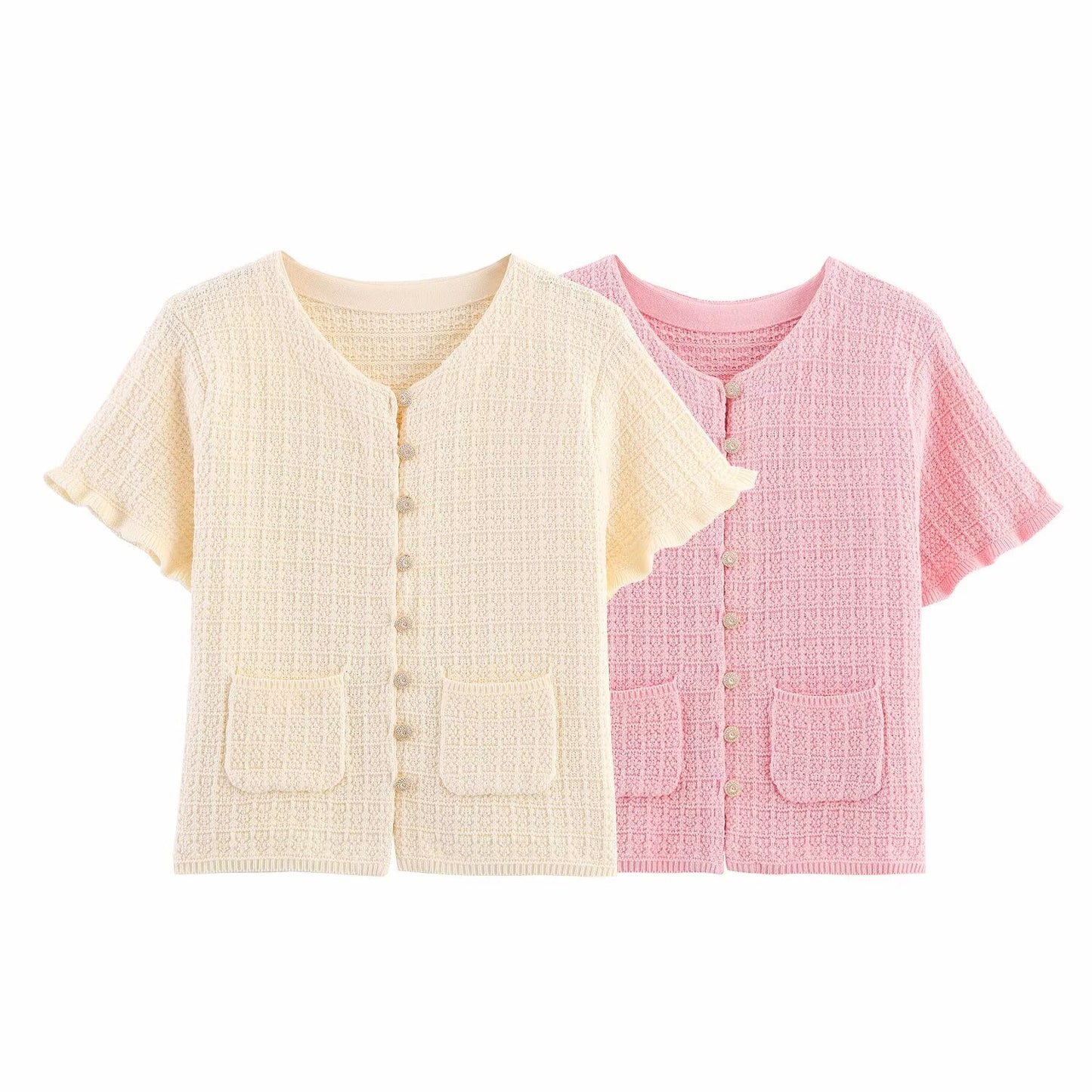 Women's Knit Jacket + One-Shoulder Tube Top + Patchwork Dress Set