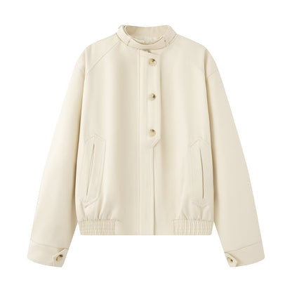 Button jacket jacket+pants set