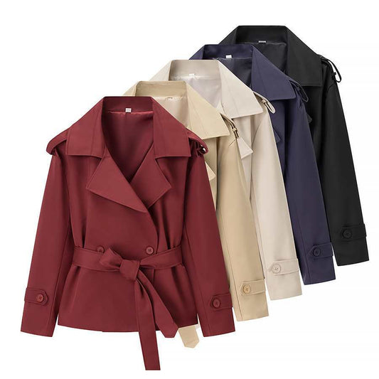 Belt windbreaker jacket