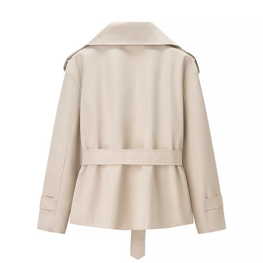 Belt windbreaker jacket