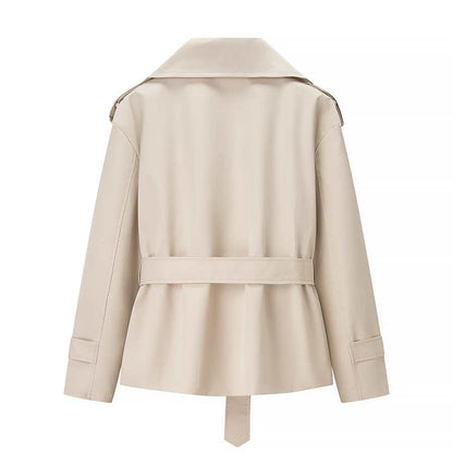 Belt windbreaker jacket