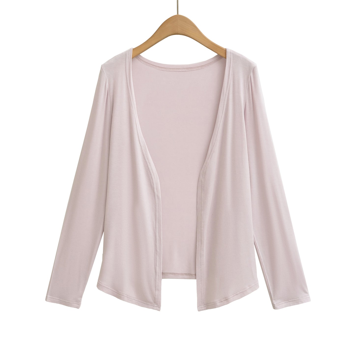 Chest cushion pleated camisole vest ➕ Long sleeved cardigan set