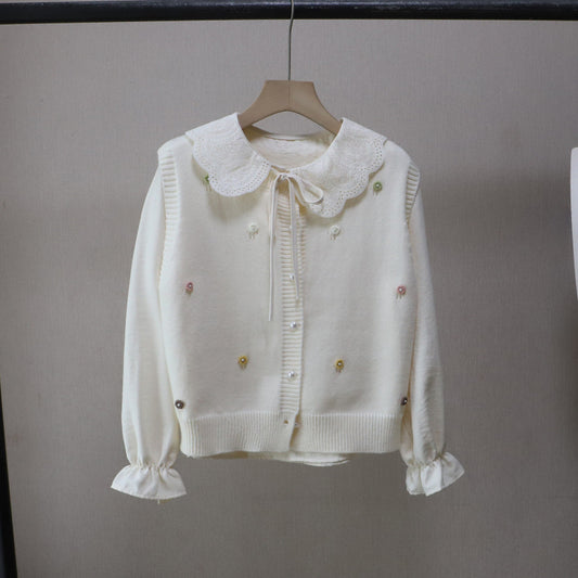Two-piece Set for Women: Shirt + Knitted Vest, Fashionable and Youthful Look
