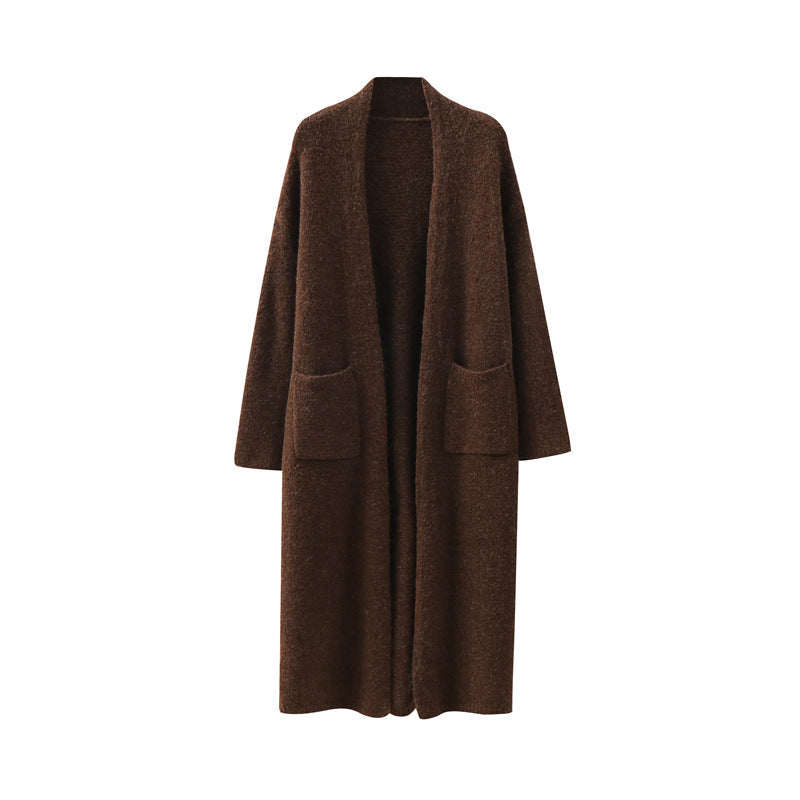 Long loose cardigan jacket for women
