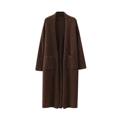 Long loose cardigan jacket for women