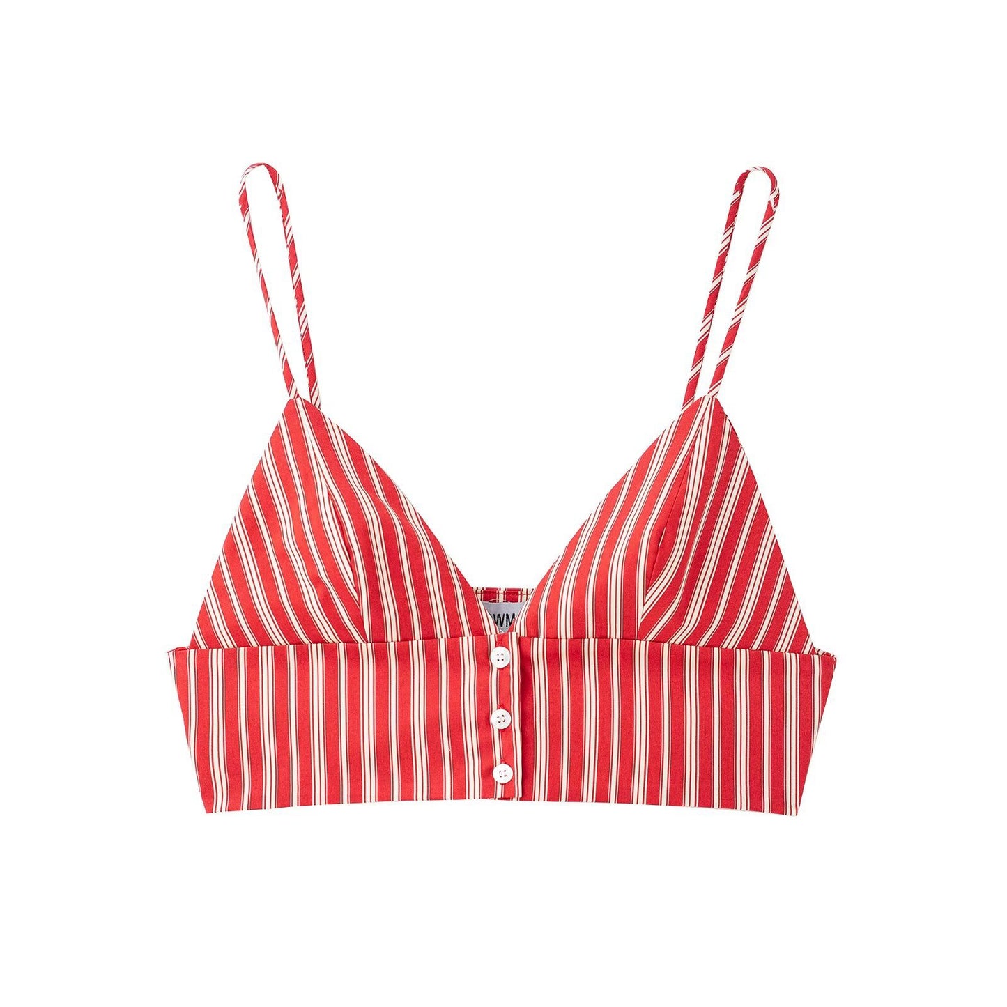 Fashion striped top+mini skirt set