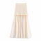Off-White Half Skirt