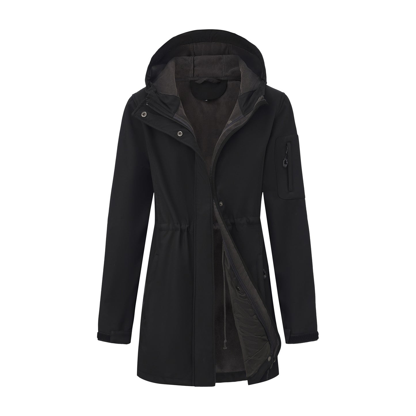 Hooded multi pocket jacket