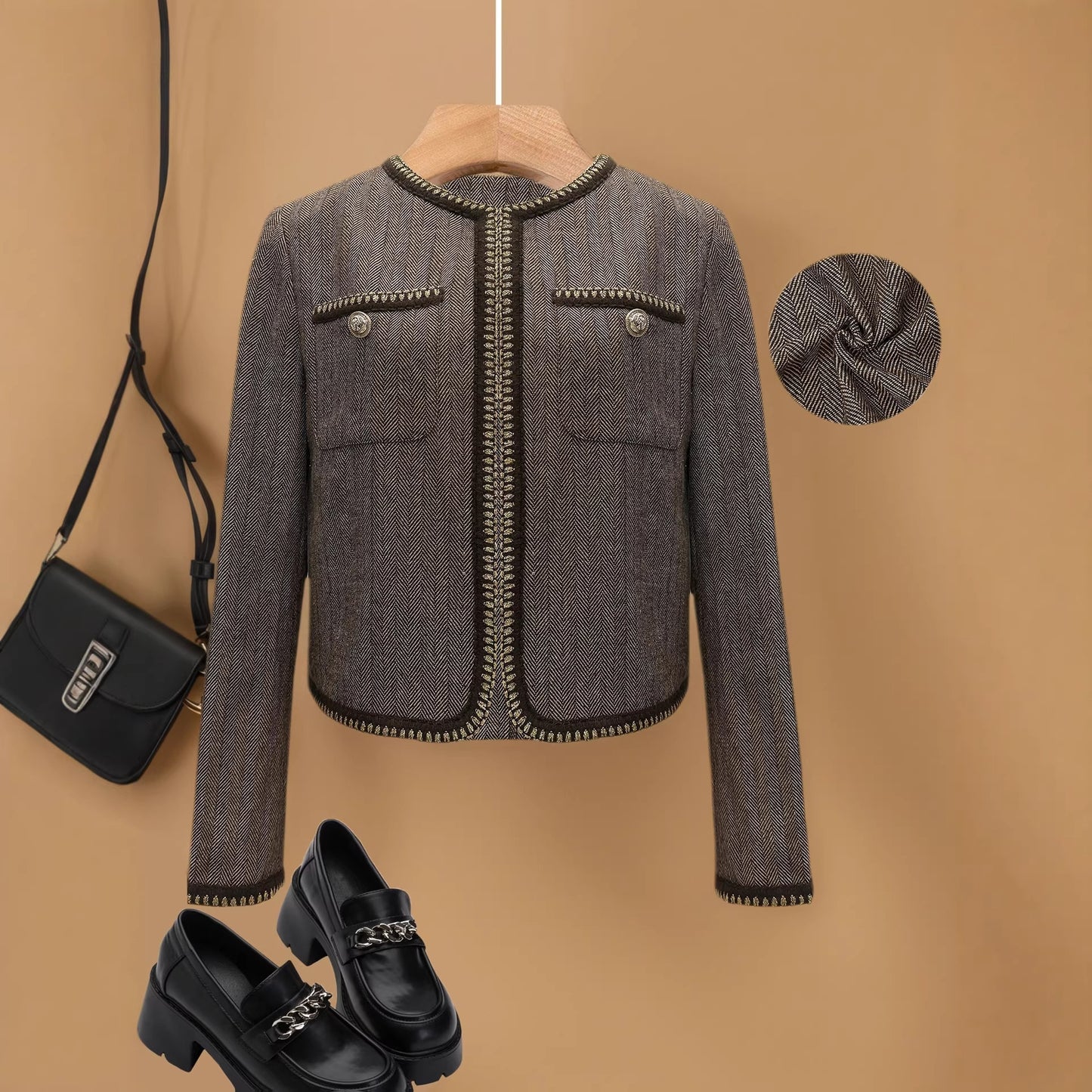Women's jacket short jacket