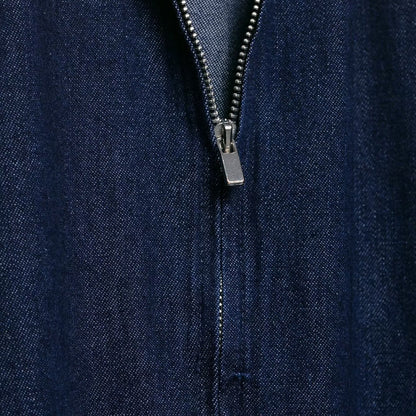 Hanging neck denim dress