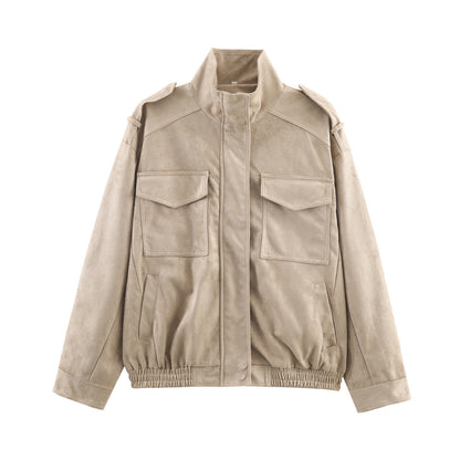 Pocket embellished jacket jacket