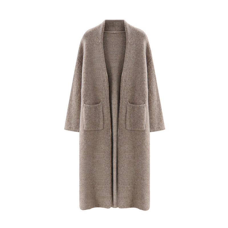 Long loose cardigan jacket for women