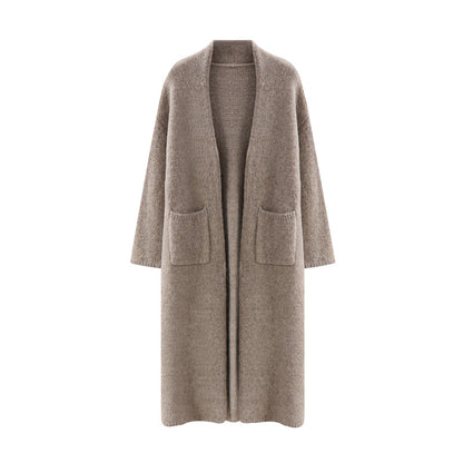 Long loose cardigan jacket for women