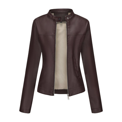 Stand up collar jacket jacket