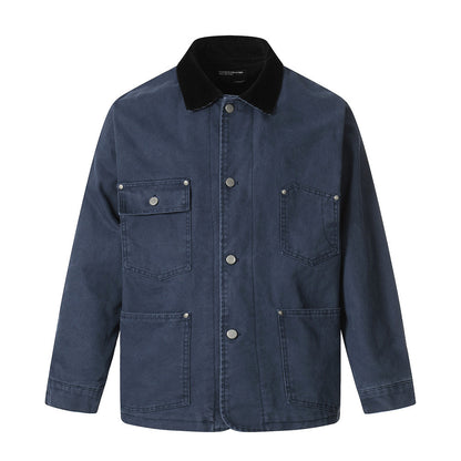 Multi pocket workwear jacket