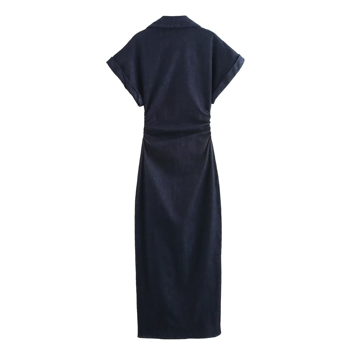 Versatile classic denim dress