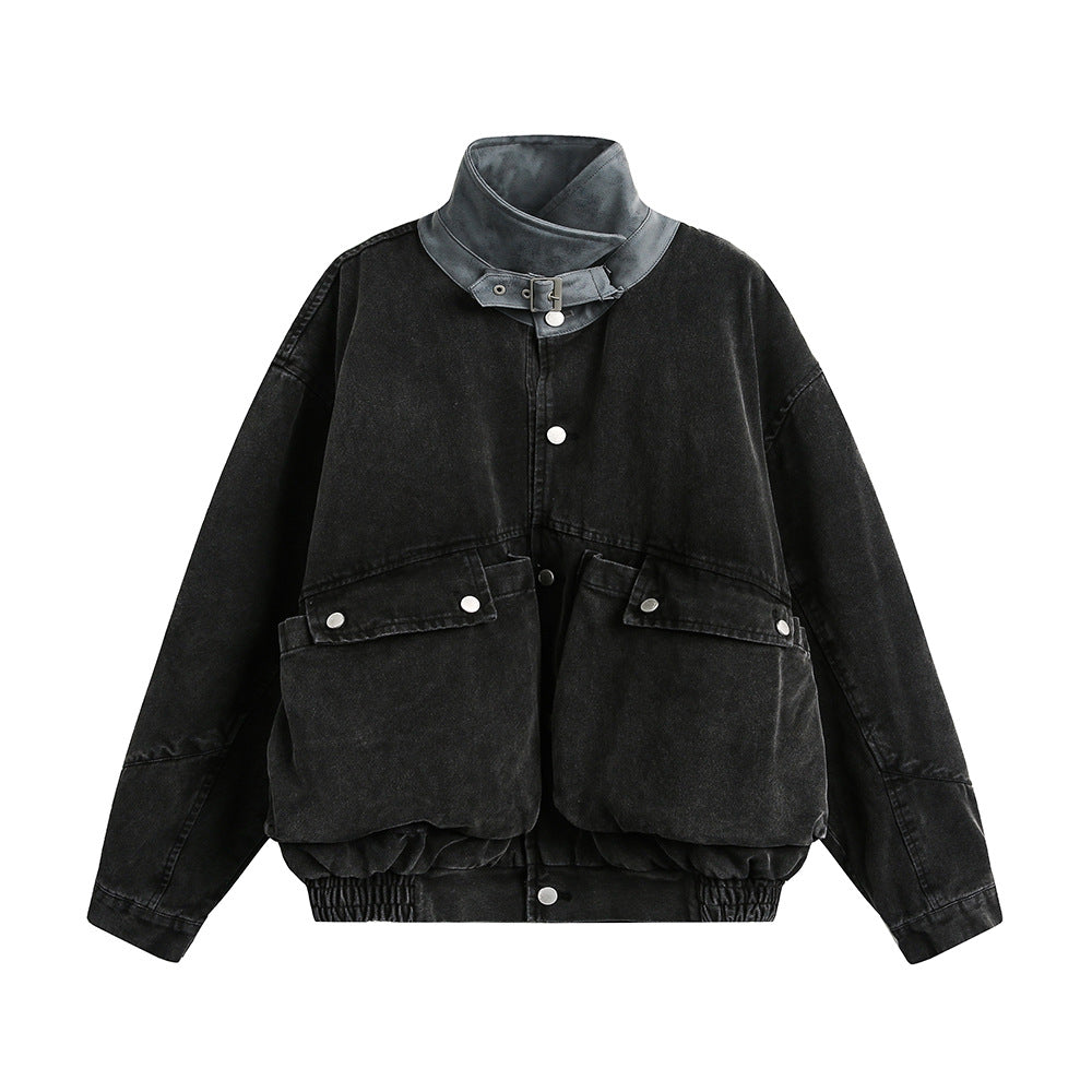 Large pocket workwear jacket