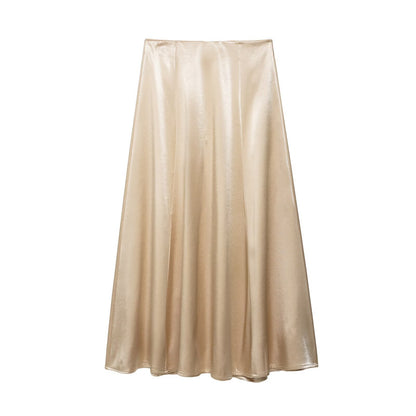 Women's Set with Stand Collar Cloak Top