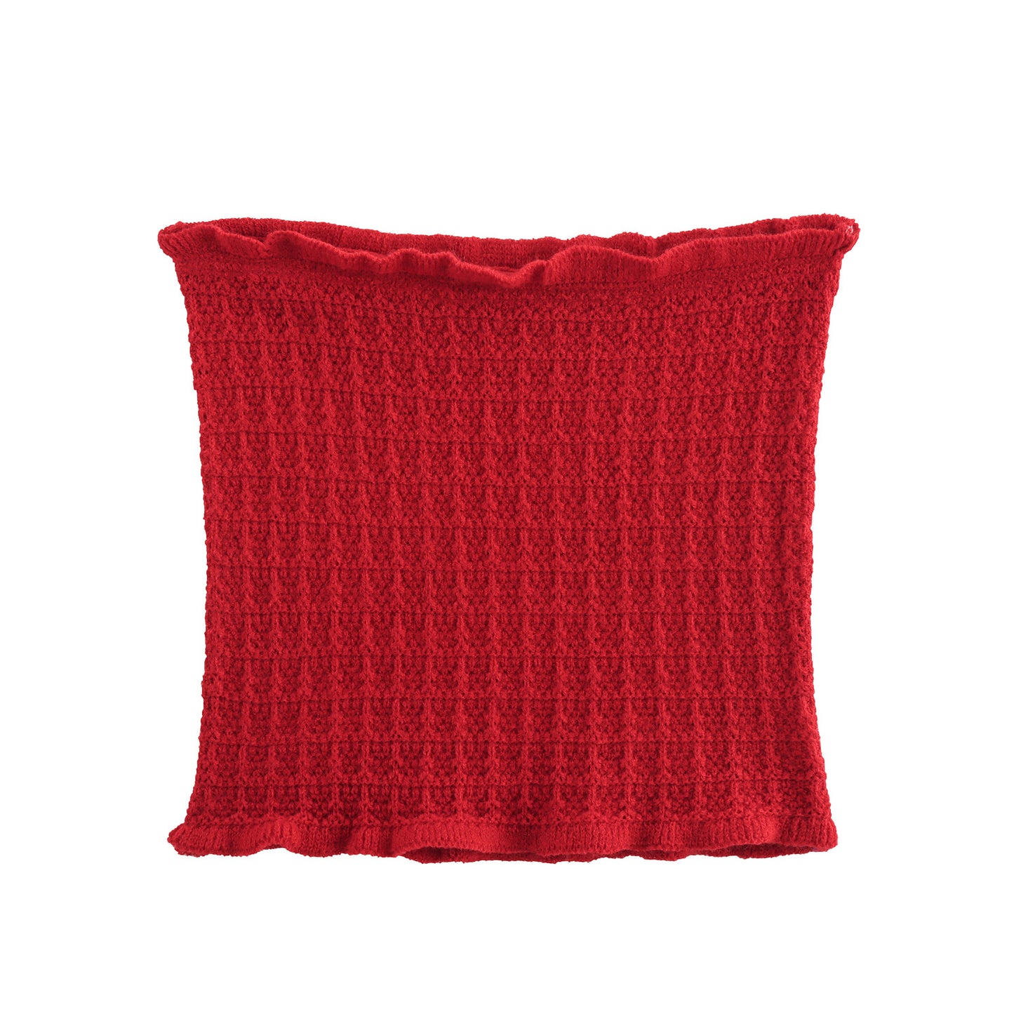 Women's Layered Decorative Knit Jacket + Camisole + Spliced Knit Set