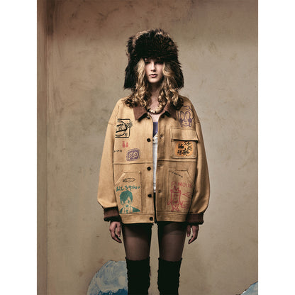 Suede jacket