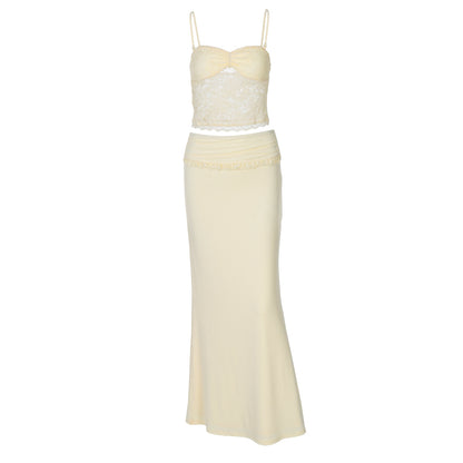 Women's Top and Fitted Skirt Set