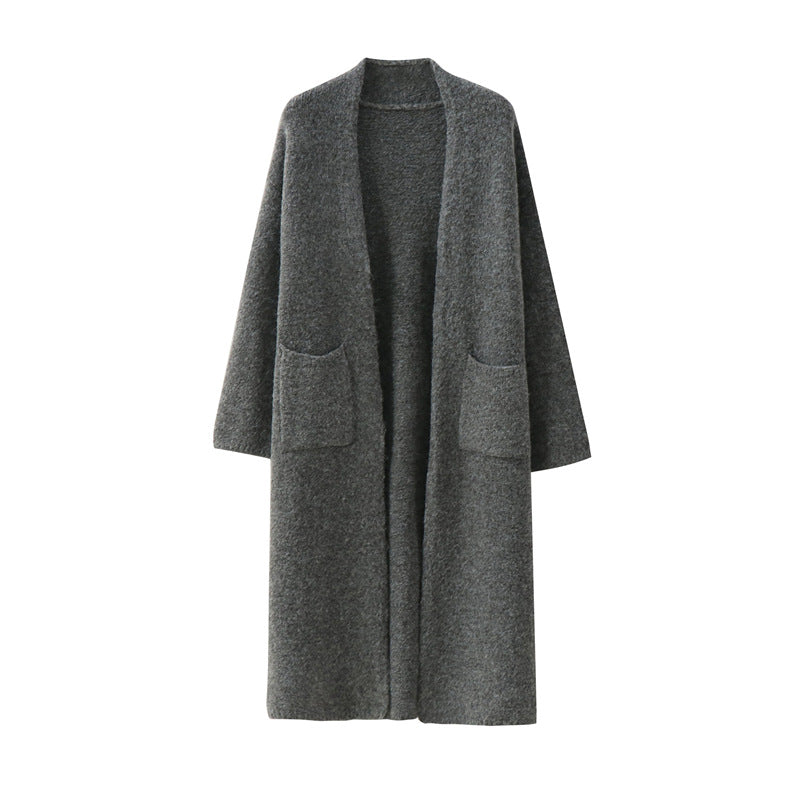 Long loose cardigan jacket for women